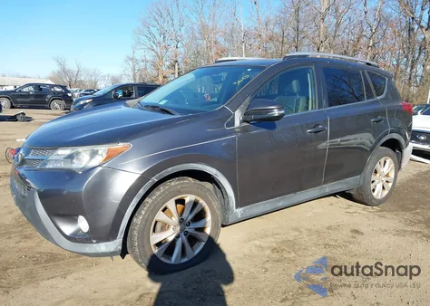 2013 Toyota Rav4 Limited from USA, damaged, VIN JTMDFREVXD5002484